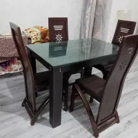 میز نهار خوری ۴ نفره تمیز|میز و صندلی غذاخوری|تهران, دردشت|دیوار