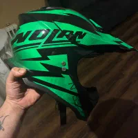 کلاه کاسکت موتور کراس اصل ایتالیا برند نولند L