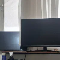 دو عدد مانیتور ال سی دی خراب