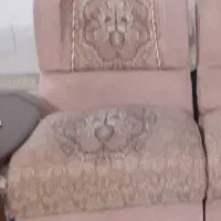 دو عدد دکورچوبی آینه ای و یک ست مبل راحتی هفت نفره|بوفه، ویترین، کنسول|کاشان, کشاورز|دیوار