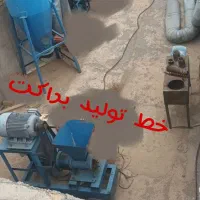 فروش دستگاه زغال فشرده تسمه ای اردبیلی سالم