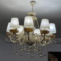 لوستر۸شاخه دوعدد سالم درحد نو