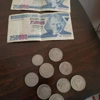 سکهای قدیمی و اسکناس زمان آتاترک