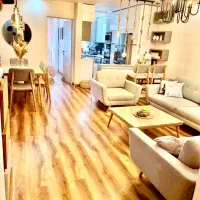 واحد لوکس۶۲مترآپارتمان نقشه شکوهمند فول امکانات