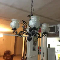 لوستر برنزی ۴و ۶ شعله