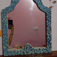 یک عدد اینه کاشی کاری شده نو