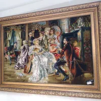 تابلو فرش مهمانی شب ۱۵۰در۱۱۰