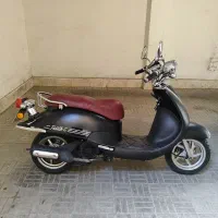 موتور سیکلت sym فیدل کلاسیک مشکی مات کم کار