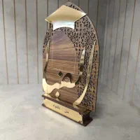 تندیس چوبی ،هدیه جشن الفبا