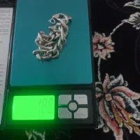 دستبند نقره به وزن ۱۸ گرم و ۸ سوت