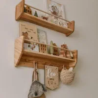 شلف چوبی کودک
