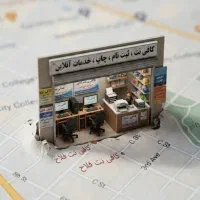 کافی نت پرینت رنگی  ثبت نام چاپ  کافینت فتوکپی
