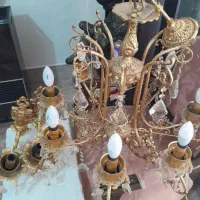 خریدار فروش لوستر قدیمی و ضایعاتی در تهران|لوستر و چراغ آویز|تهران, چوب تراش|دیوار
