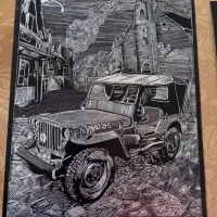 آموزش حرفه‌ای هنر اسکراچ (خراش) در فردیس|خدمات آموزشی|فردیس, خیام شرقی|دیوار