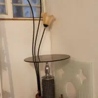 آباژور سه گل سرامیک صدفی شیک