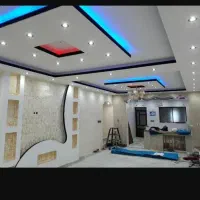 اجرای نقاشی کنیتکس رنگهای سلولزی و متالیک|خدمات پیشه و مهارت|رشت, رودباری|دیوار