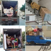 باربری حمل ونقل اسباب کشی منزل کامیون کارگر تضمینی