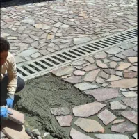 محوطه سازی سیمانبری آبنما نرده حفاظ باربیکیوشومینه