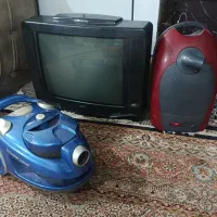 تلویزیون و دوتا جارو برقی