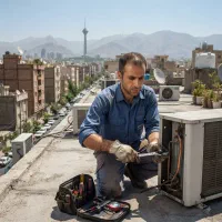 تعمیر تخصصی کولر گازی و داکت اسپلیت... اعزام فوری