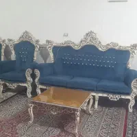 مبل ۹ نفره درحد نو و ۳تا عسلی|مبلمان خانگی و میز عسلی|رزن, |دیوار