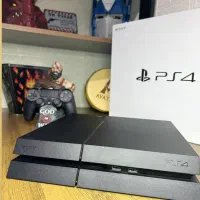کنسول ps4 فت یک ترابایت + دو دسته + فول بازی