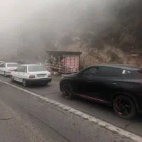 فروشنده دکه درجاده چالوس سیاه بیشه