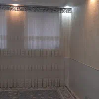 پرده و زیر پرده همراه با کتیبه و چوب پرده کامل|پرده، رانر، رومیزی|ساوه, |دیوار