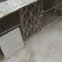 قفس آهنی مرغ وخروس