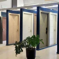 درب در چوبی اتاقی سرویسی داخلی فلزی ضد سرقت ضدسرقت