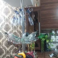نظم دهنده بطری و لیوان استیل قد ۱۱۰