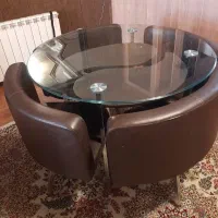 میزو صندلی غذاخوری ۴نفره کم جا