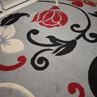 گلیم فرش 6متری گل برجسته