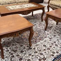 مبل ۹ نفر و میز نهار خوری ۸|مبلمان خانگی و میز عسلی|رشت, چله خانه|دیوار