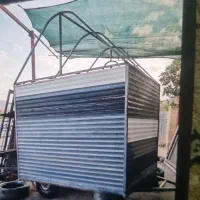 کانکس چرخ دار/کافه سیار/فست فود