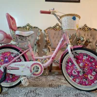 دوچرخه دخترانه سایز ۲۰ TIME طوقه المنیومی نونو