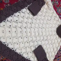 پانچو دست بافت