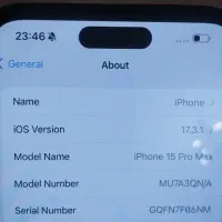 آیفون ۱۵پرومکس ۲۵۶ سرمه ای|موبایل|تهران, پارک شهر|دیوار