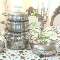 سرویس قابلمه استیل آمریکایی