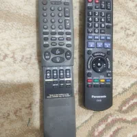 دوتا کنترل پاناسونیک تلویزیون و ویدئو قدیمی و dvd