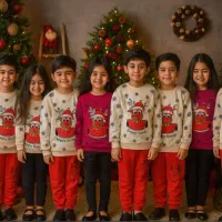 لباس یلدایی از نوزادی تا ۸ سال با کمترین قیمت|کفش و لباس بچه|بروجرد, |دیوار