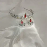 انواع نیم تاج تلست گوشواره یلدایی|بدلیجات|الشتر, |دیوار