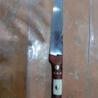 چاقو فولاد استیل دسته عناب وسط استخون ۳۰ تایی|کوهنوردی و کمپینگ|قم, چهل درخت|دیوار