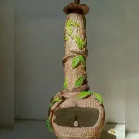 مجسمه جنس پاپیه ماشه شامل کدو ظرف میوه جا عودی|مجسمه، تندیس، ماکت|تهران, بریانک|دیوار