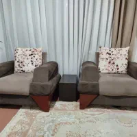 مبل نه نفره کارکرده فروشی|مبلمان خانگی و میز عسلی|کرج, شهرک نهال و بذر|دیوار