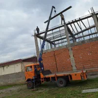 خدمات جرثقیل بارگیری و تخلیه تیرچه و خودرو و...