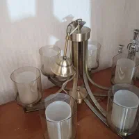 لوستر ۶ شعله|لوستر و چراغ آویز|قزوین, |دیوار