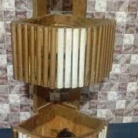 سبد سیب زمینی پیاز تمام چوب