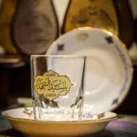 استکان عینکی چاپدار|ظروف سرو و پذیرایی|اصفهان, سنبلستان|دیوار