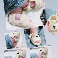 عروسک بافتنی خودم